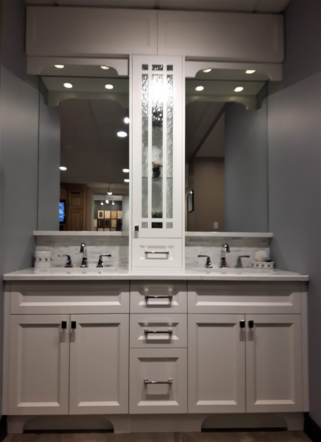 Stylish Ways to Maximize Bathroom Storage McKerlie Kitchen & Bath